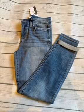 Women's Skinny Jeans - Blue Denim